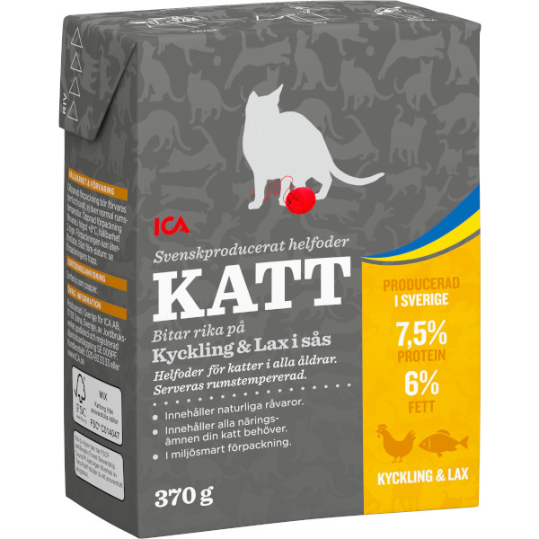 ICA Kattmat Kyckling & Lax Sås