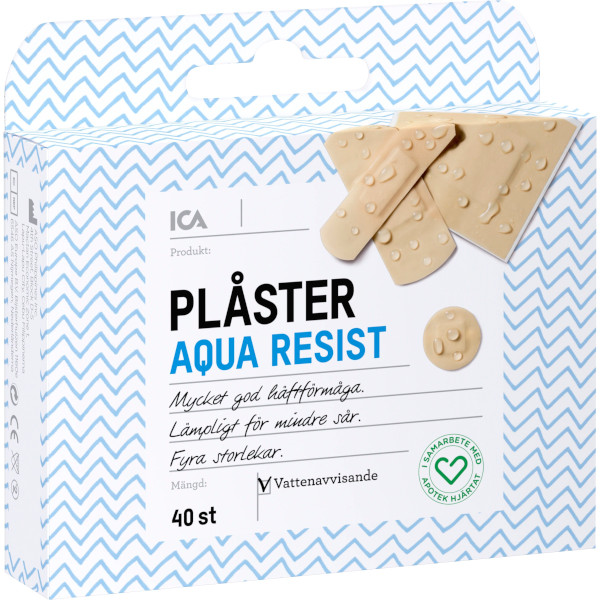 ICA Apotek Hjärtat Plåster Aqua Resist