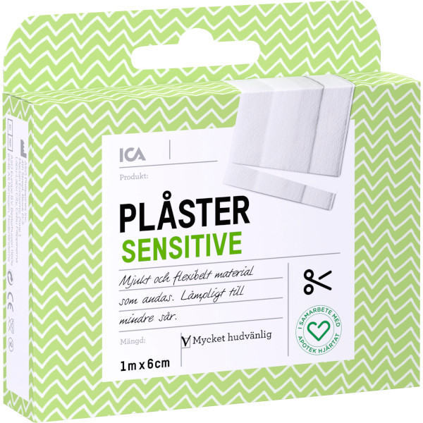 ICA Apotek Hjärtat Plåster Sensitive