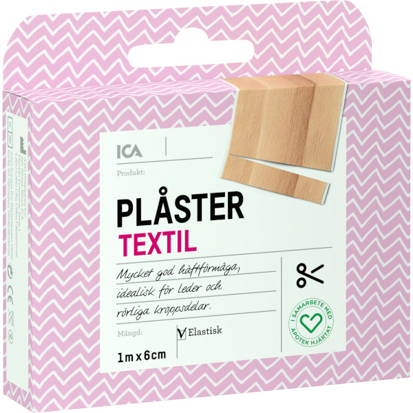 ICA Apotek Hjärtat Plåster Textil