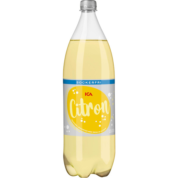 ICA Läsk Citron Sockerfri