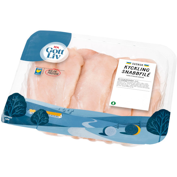 ICA Gott Liv Snabbfilé Kycklingbröst