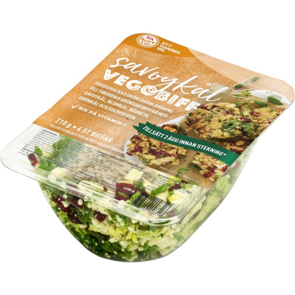 ICA Gott Liv Grönsaksblandning Vegobiff Savoykål