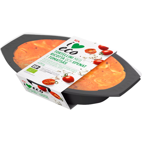 ICA I Love Eco Tortellini Ricotta & Spenat Tomatsås