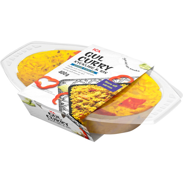ICA Gul Curry Kyckling & Ris
