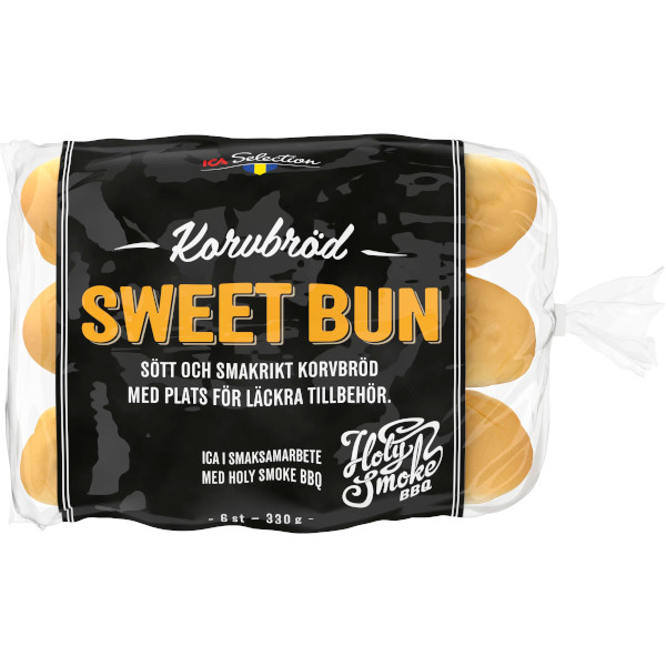 ICA Selection Korvbröd Sweet Bun