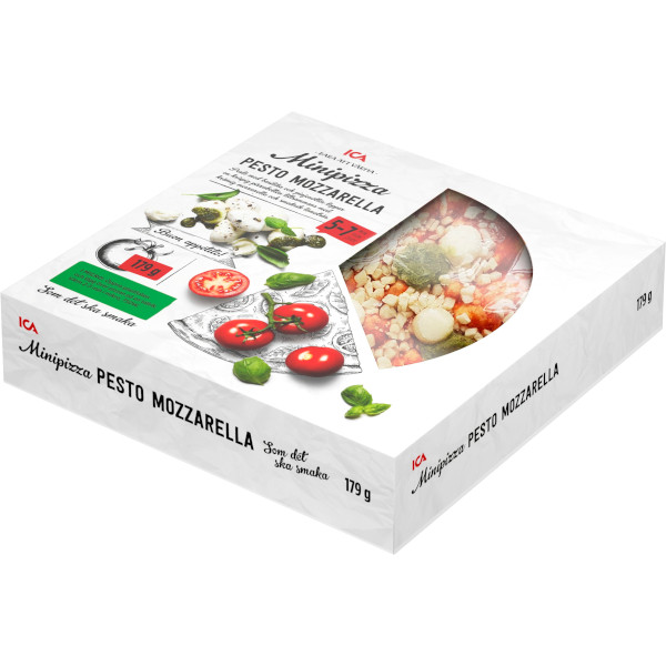 ICA Minipizza Pesto/Mozzarella