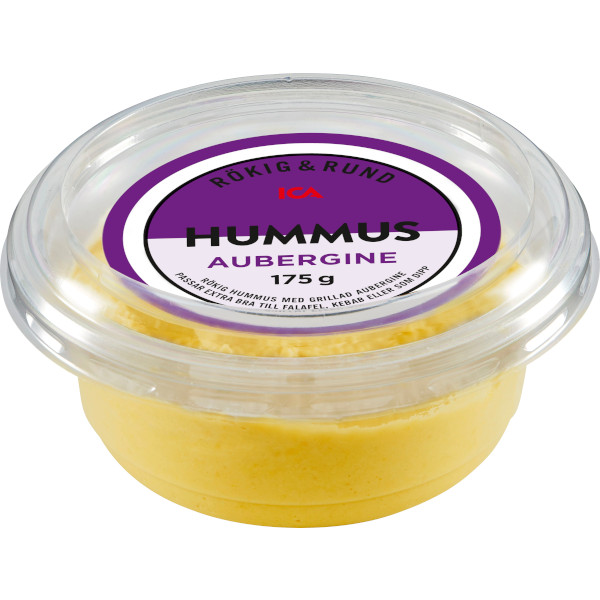 ICA Hummus Aubergine