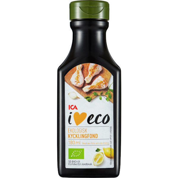 ICA I Love Eco Kycklingfond Ekologisk