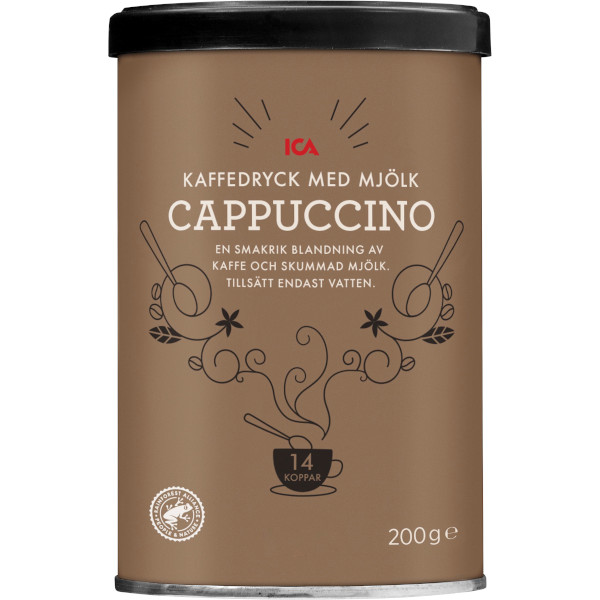 ICA Snabbkaffe Cappuccino
