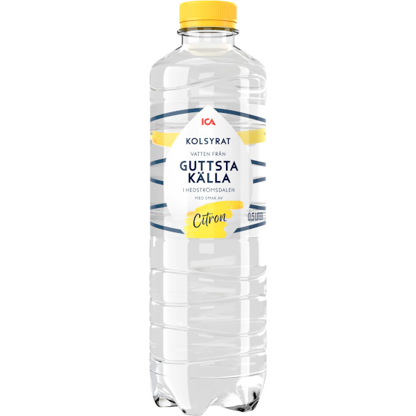 ICA Vatten Kolsyrat Citron