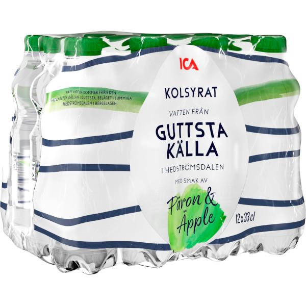 ICA Vatten Kolsyrat Päron & Äpple