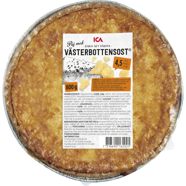 ICA Paj Västerbottensost