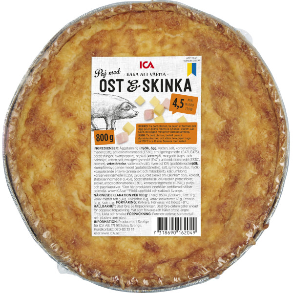 ICA Paj Ost & Skinka
