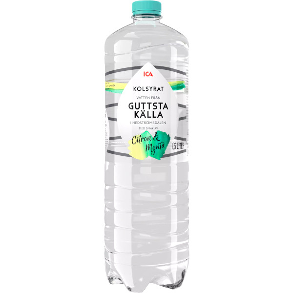 ICA Vatten Kolsyrat Citron & Mynta