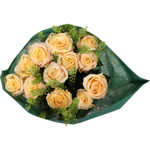 ICA Rosor Skön Mix Grönt 50cm Varierande Färger