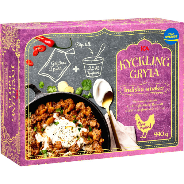 ICA Kycklinggryta Indiska Smaker