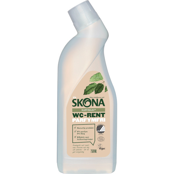 ICA Skona WC-Rent Naturlig Parfymfri