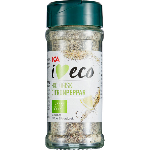ICA I Love Eco Citronpeppar Ekologisk