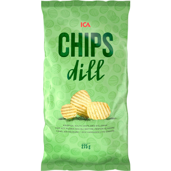 ICA Chips Dill