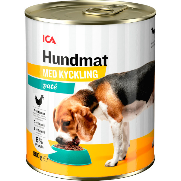 ICA Hundmat Paté Kyckling