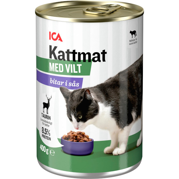 ICA Kattmat Bitar I Sås Vilt