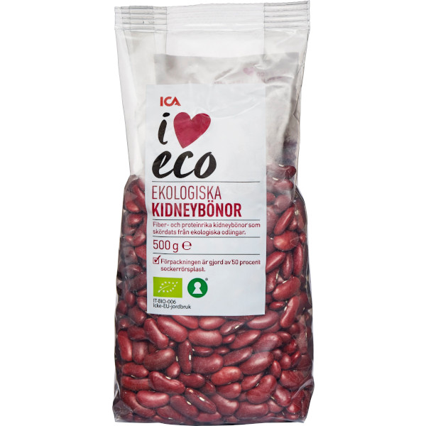 ICA I Love Eco Kidneybönor Ekologiska