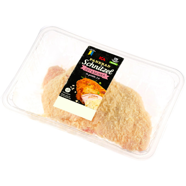 ICA Schnitzel Ost & Skinka Panerad