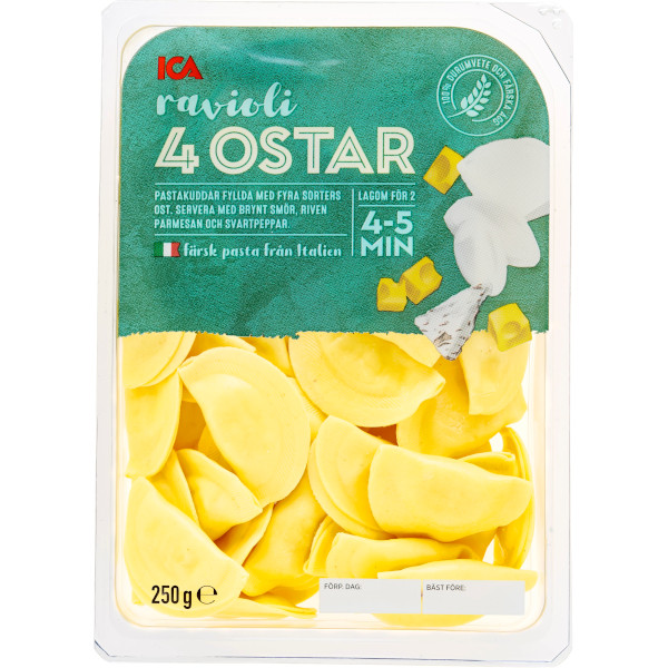 ICA Ravioli 4 Ostar