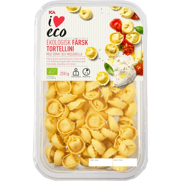 ICA I Love Eco Tortellini Tomat & Mozzarella Ekologisk