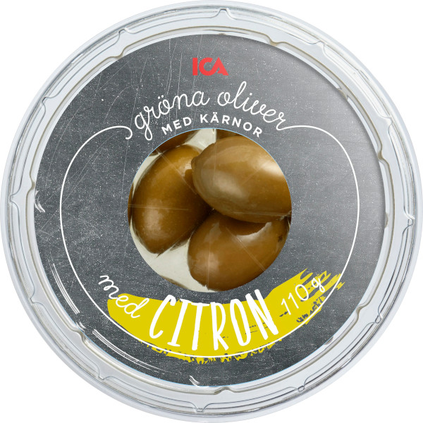 ICA Oliver Gröna Citron Kärnor
