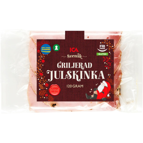 ICA Julskinka Griljerad Skivor