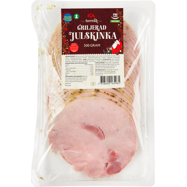 ICA Julskinka Griljerad Skivor