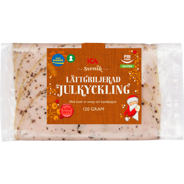 ICA Julkyckling Lättgriljerad Skivor
