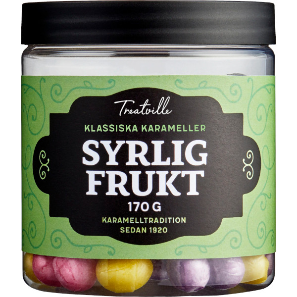 Treatville Karameller Syrlig Frukt