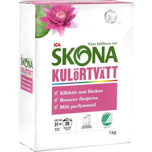 ICA Skona Tvättmedel Kulörtvätt