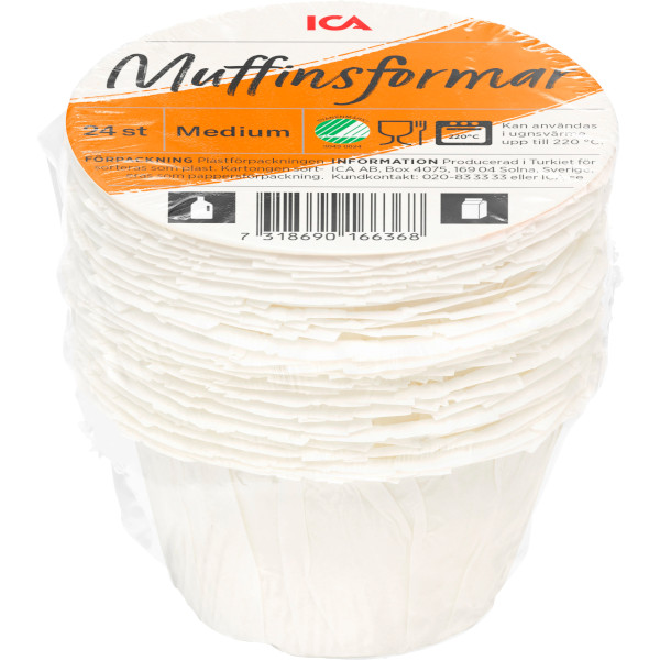 ICA Muffinsformar Medium
