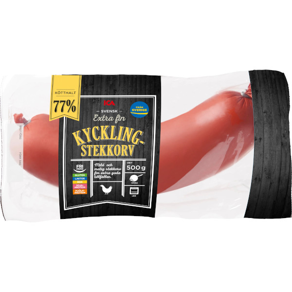 ICA Kycklingstekkorv Extra Fin