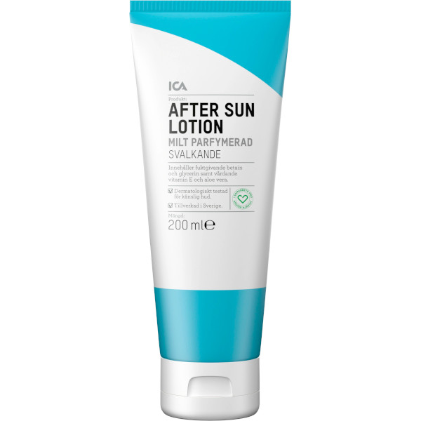 ICA Apotek Hjärtat After Sun Lotion Milt Parfymerad