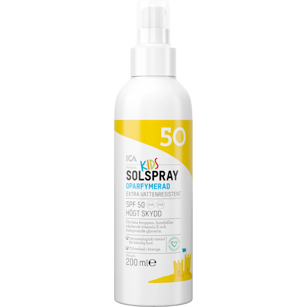 ICA Apotek Hjärtat Solspray Kids SPF50