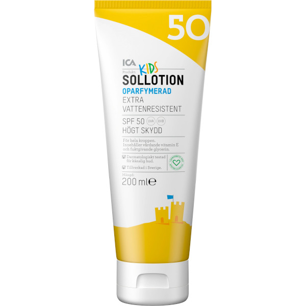 ICA Apotek Hjärtat Sollotion Kids SPF50