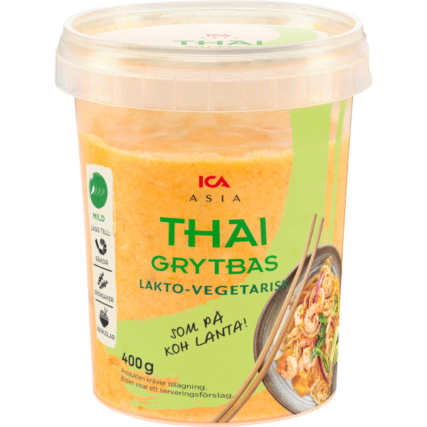ICA Asia Grytbas Thai Lakto-Vegetarisk