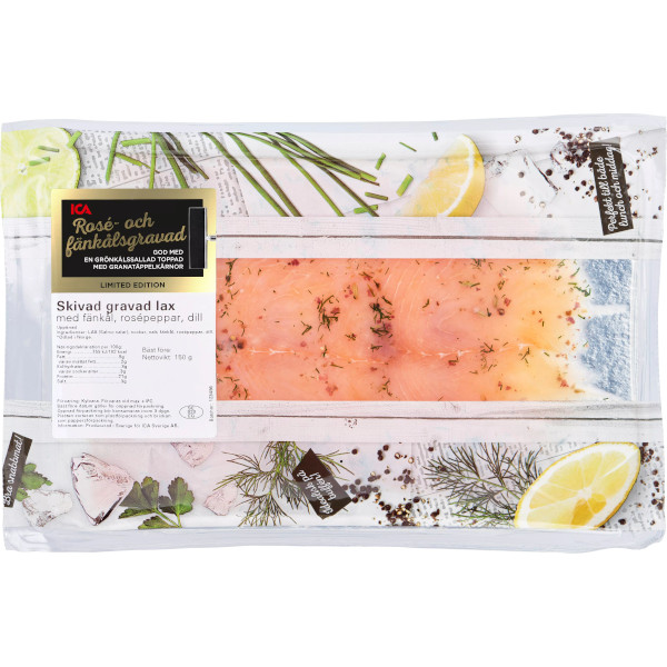 ICA Lax Rosé & Fänkålsgravad Skivad