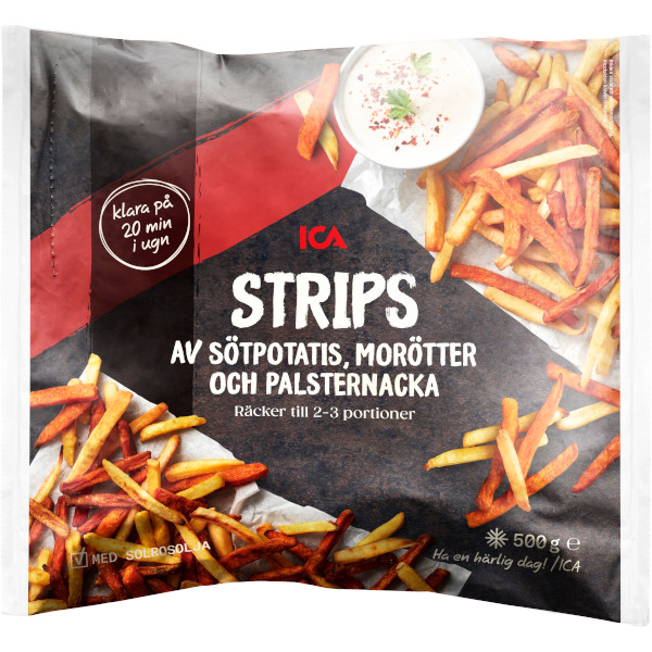 ICA Strips Sötpotatis/Morötter/Palsternacka