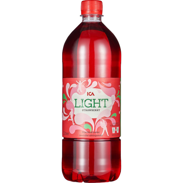 ICA Lättdryck Light Strawberry