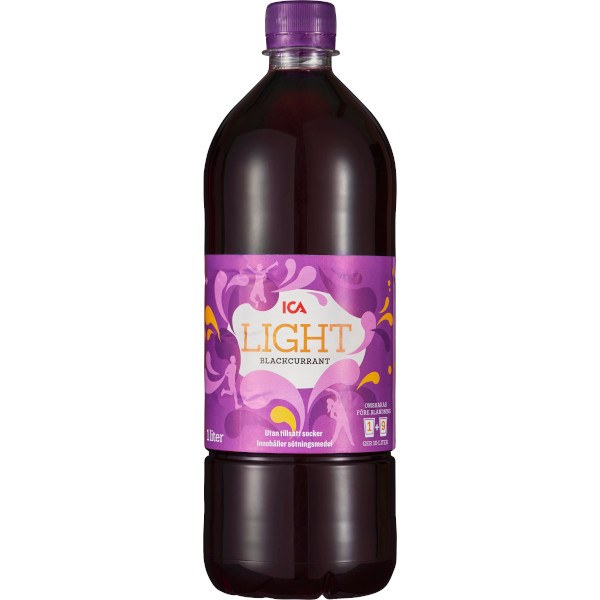 ICA Lättdryck Light Blackcurrant