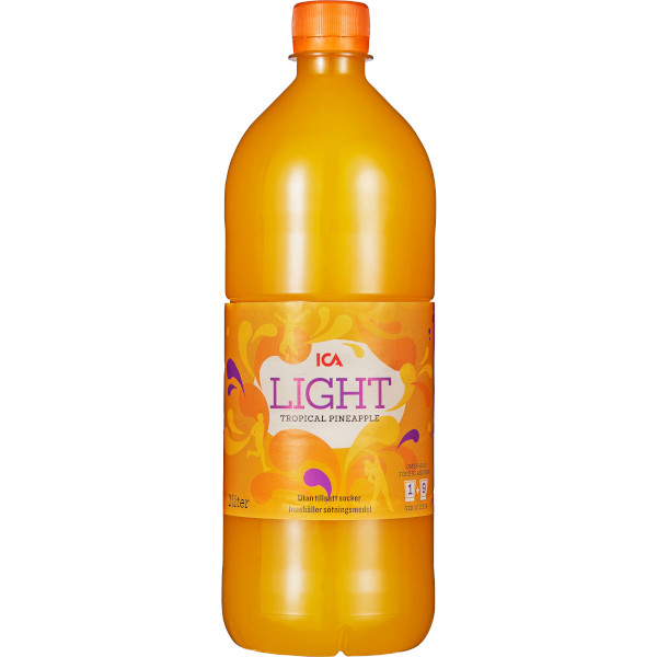 ICA Lättdryck Light Tropical Pineapple