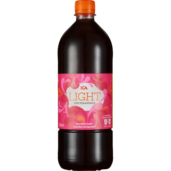 ICA Lättdryck Light Iced Tea & Peach