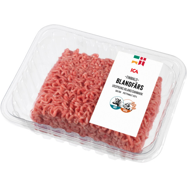 ICA Blandfärs Import Finmald 50/50 22%