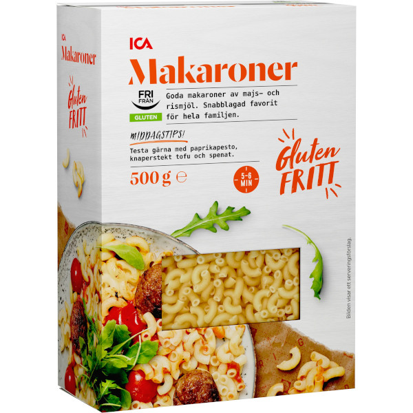 ICA Makaroner Glutenfria